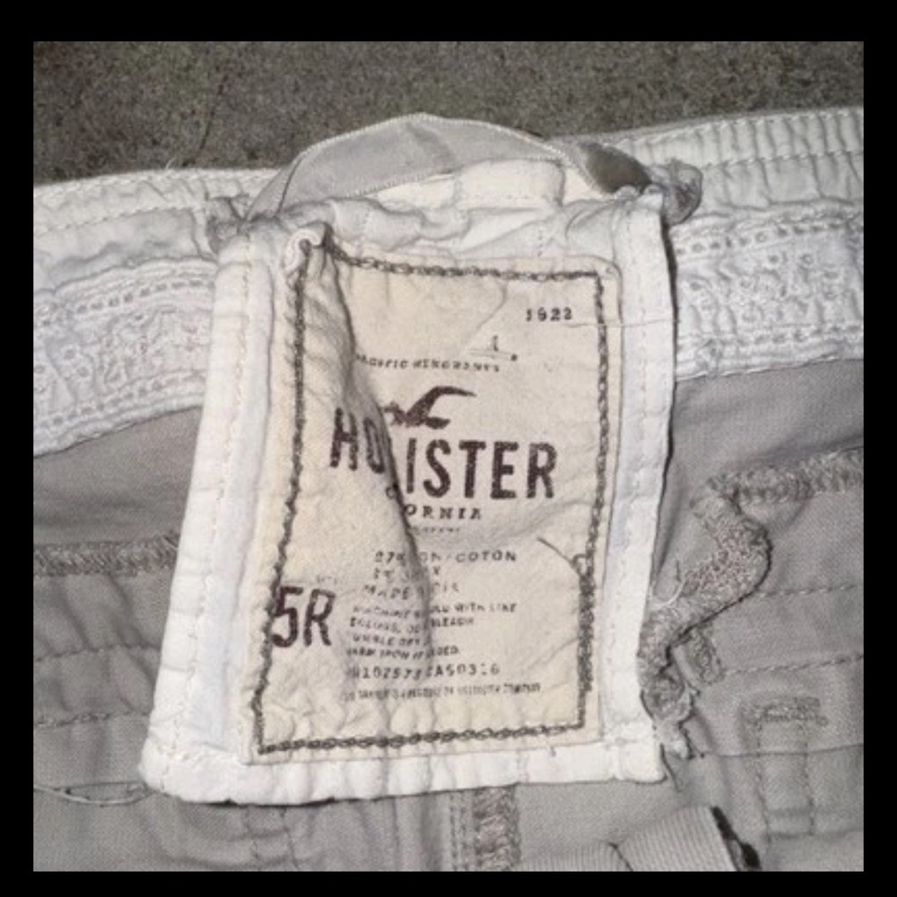 Hollister Light Gray Casual Pants 5R 186 - Picture 3 of 4